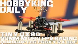 Tiny QX90 90mm Micro FPV Racing Quadcopter FRSKY RX B&F - HobbyKing Daily