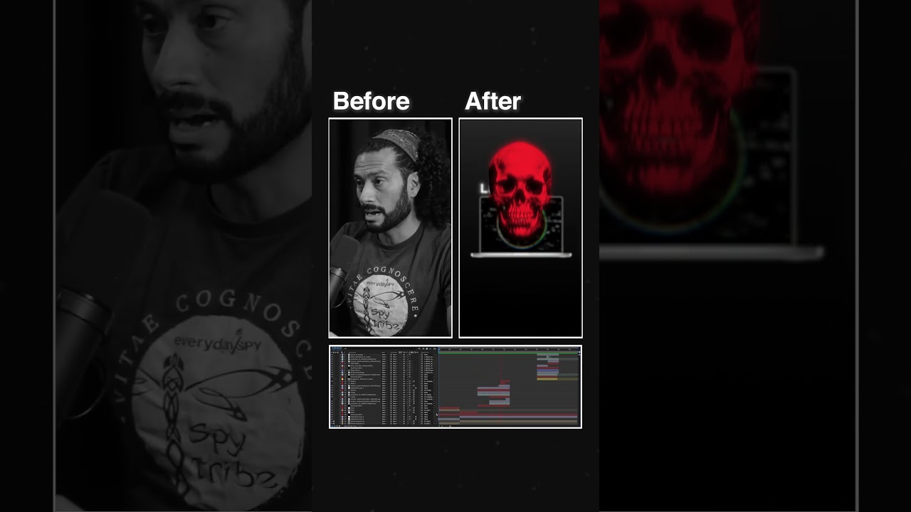 Short-Form Video Editing - Before and After