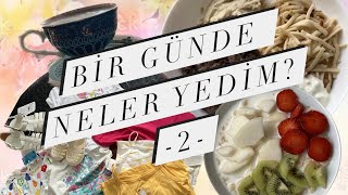 Bir günde neler yedim 2 | Yemek Asmr Sessiz Vlog | LCW ALIŞVERİŞİ | Humus | zayıflama vlog #reklam