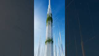 Utopia 2077: The City That Never Sleeps 🏙️🌿 #cinematic #futuretravel
