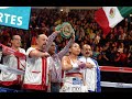 Detrás de una campeona mundial de boxeo. (¿Quién está detrás de?