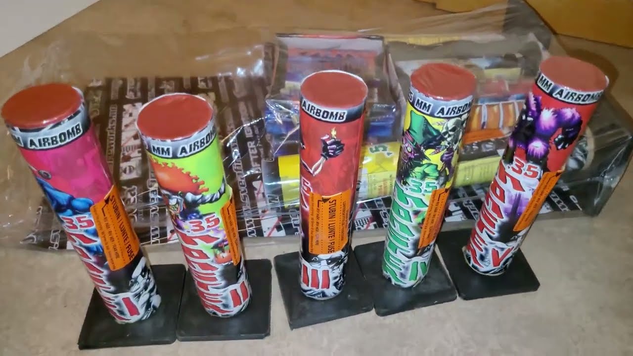 Svea Fireworks - Big Air Unboxing UHD