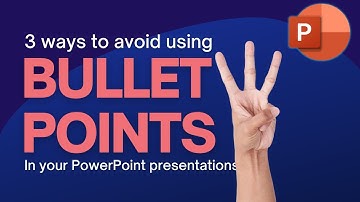 How to avoid using bullet points in PowerPoint - and make your slides look amazing.