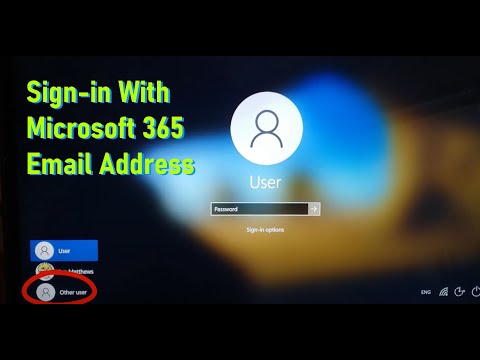 Sign In Using Just A Microsoft 365 Account