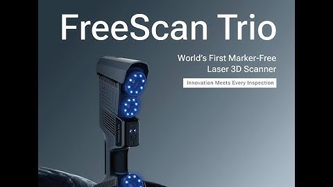 Marker-Free 3D Scanning with the FreeScan Trio – See It in Action