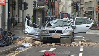 Two killed as fierce storms hit UK