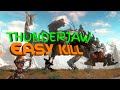 Horizon zero dawn  easy thunderjaw kill  savage fun  mr sqlife