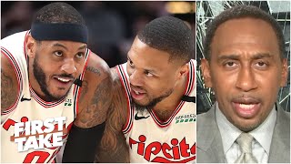 Stephen A. would rather see the Blazers make the playoffs over the Pelicans | First Take
