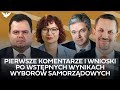 Pierwsze komentarze i wnioski po wstpnych wynikach wyborw samorzdowych