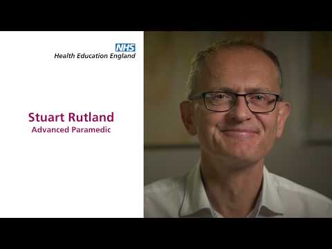 Stuart Rutland, Advanced Paramedic in Urgent and Emergency Care. Clinical Fellow HEE