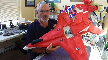 "Table talk" - modified RC Powers F18 V3 - 22 Jul 2019