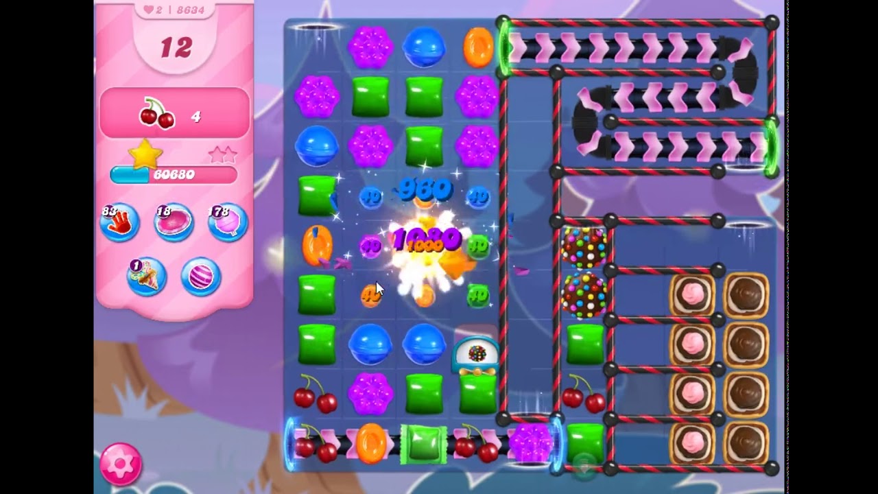 Candy Crush Saga Level 8634 No Boosters Skillgaming 