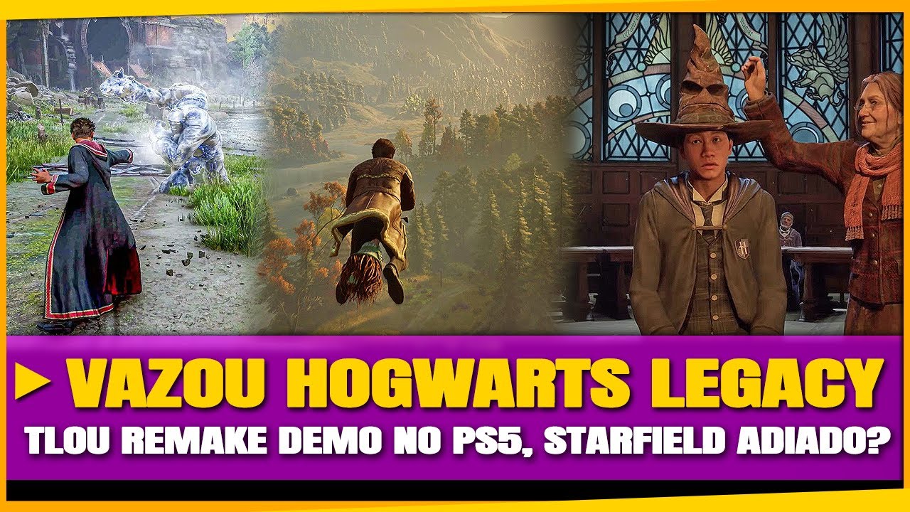 Vazamento supostamente mostra Hogwarts Legacy rodando no Nintendo