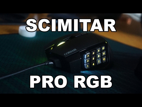 Corsair Scimitar PRO RGB Gaming Mouse Review