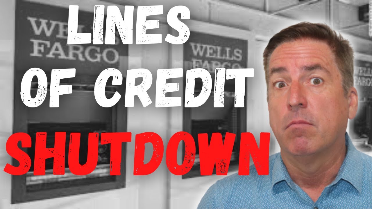 Wells Fargo Line Of Credit Shut Down YouTube Wells Fargo Line Of Credit Shut Down YouTube