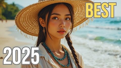 🌞 Golden Horizon Deep House 2025 | Best Vocal Tropical Sunset Chill Mix 4K