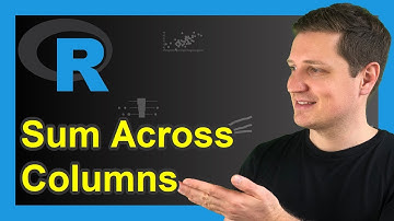 Sum of Two or Multiple Data Frame Columns in R (2 Examples) | Addition of Variables | rowSums Subset