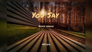 Lagu Barat Enak di Dengar ( You say - Lauren Daigle )