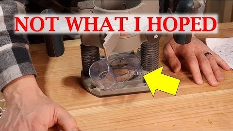 Bosch 1617 EVSPK Plunge Dust Collection Adapter | Unboxing & Test