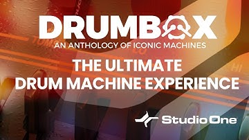 Introducing Drumbox for Studio One