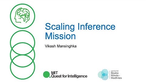 Scaling Inference Mission: Vikash Mansinghka, MIT Quest for Intelligence