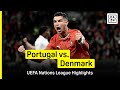 HIGHLIGHTS Portugal Vs Denmark UEFA Nations League 2024 25 HIGHLIGHTS Portugal Vs Denmark UEFA Nations League 2024 25