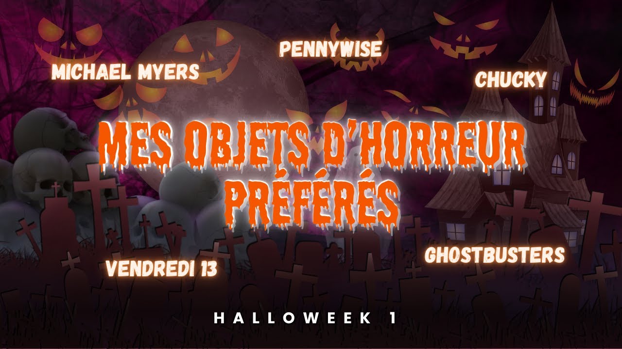 Mes produits dérivés d'Halloween favoris ❤️