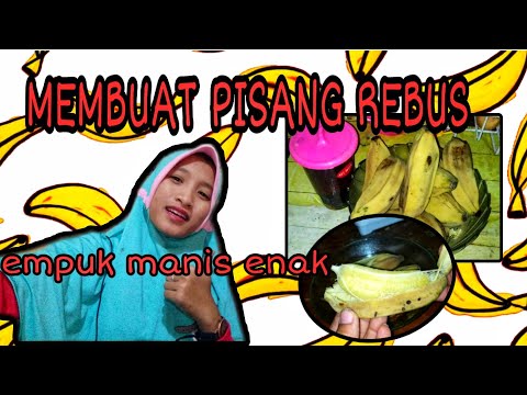 Cara mengukus pisang dengan baik mudah. 