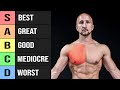 22 Chest Exercises Ranked (Worst to Best!)