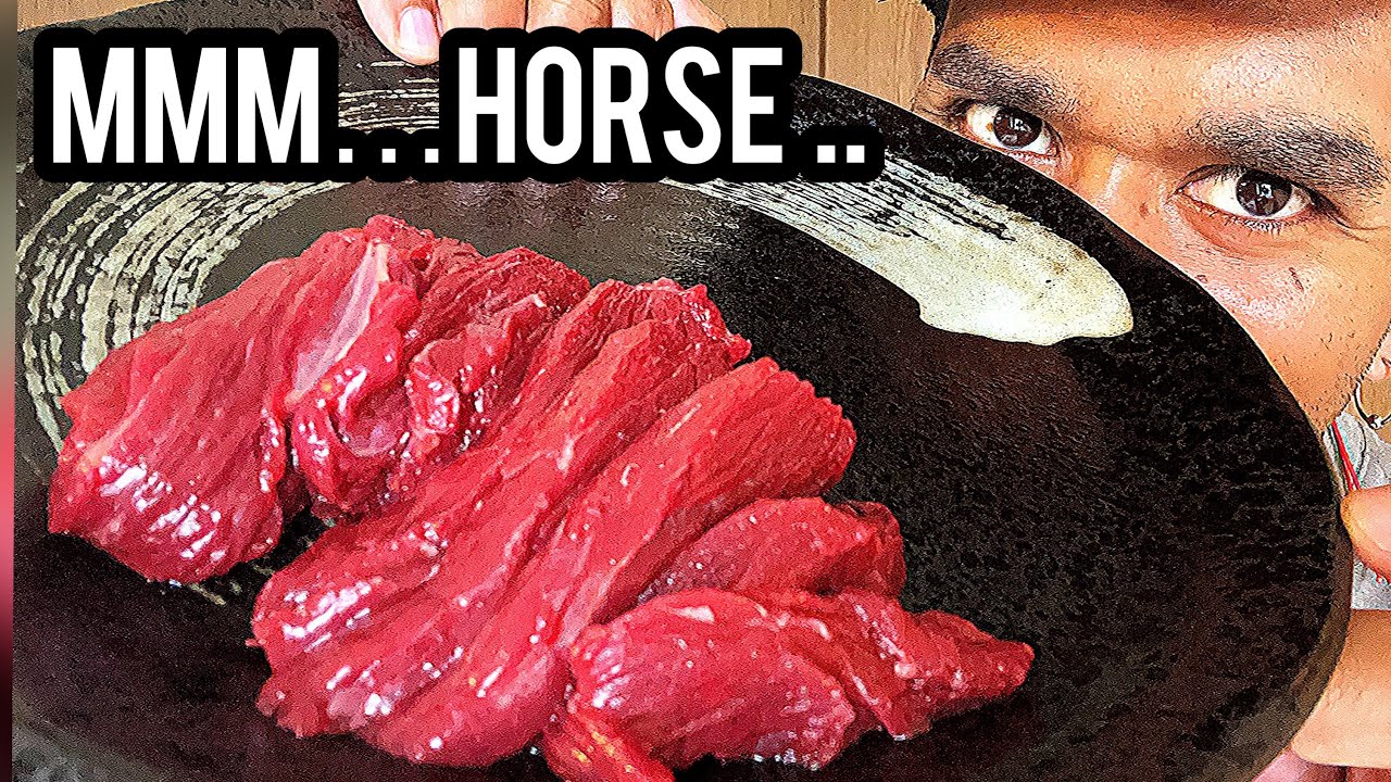 I Try Horse Sashimi. (Basashi/馬刺し).