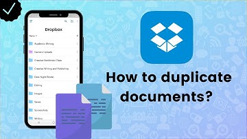 How to duplicate documents on Dropbox?