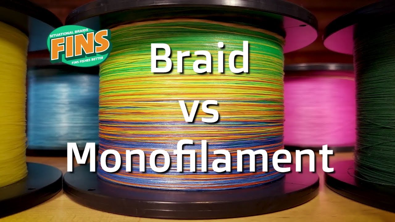 Braided Fishing Line Myths - Braid vs Monofilament 