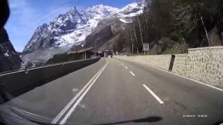 Mont Blanc tunnel entrance Courmayer Italy