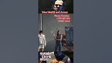 GTA V MAX HEALTH ARMOR PHONE CHEAT CODE