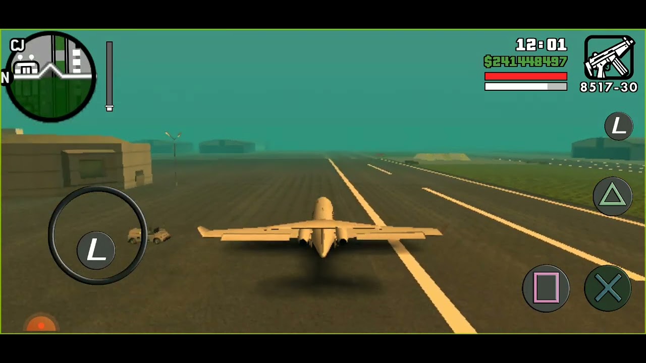 GTA SA Android Gameplay with ps2 graphics mod With ragdoll mod (link in desc and pinned comment)