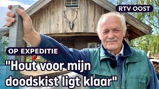 Timmerman Harry heeft alles rondom zijn huis zelf gebouwd | RTV Oost