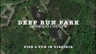 Great Bank Fishing Spots in Virginia (Deep Run Park Ponds in Henrico)