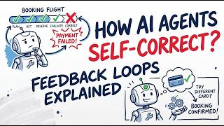 How AI Agents Self-Correct | AI Feedback Loops Explained in 2 Minutes | AI Agentic Loops