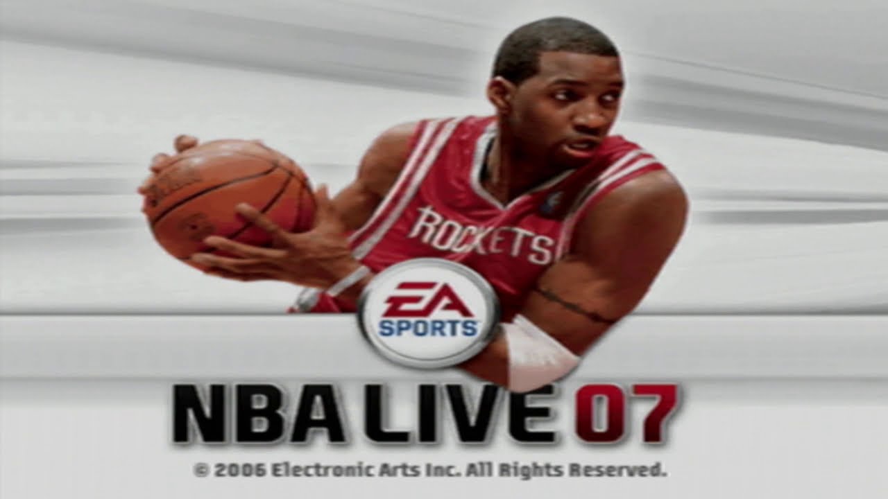 NBA Live 2007 Quick Look at Game Menu Retro Video Game