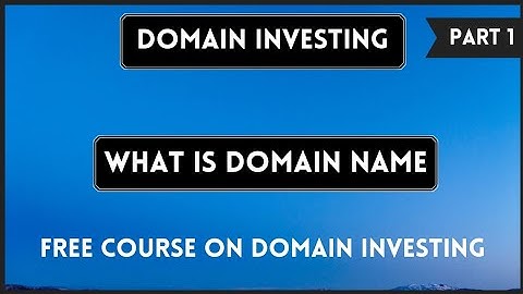 𝗪𝗵𝗮𝘁 𝗶𝘀 𝗮 𝗱𝗼𝗺𝗮𝗶𝗻 𝗻𝗮𝗺𝗲 ? 𝐩𝐚𝐫𝐭 𝟏 #domain #domaininvesting #googledomains