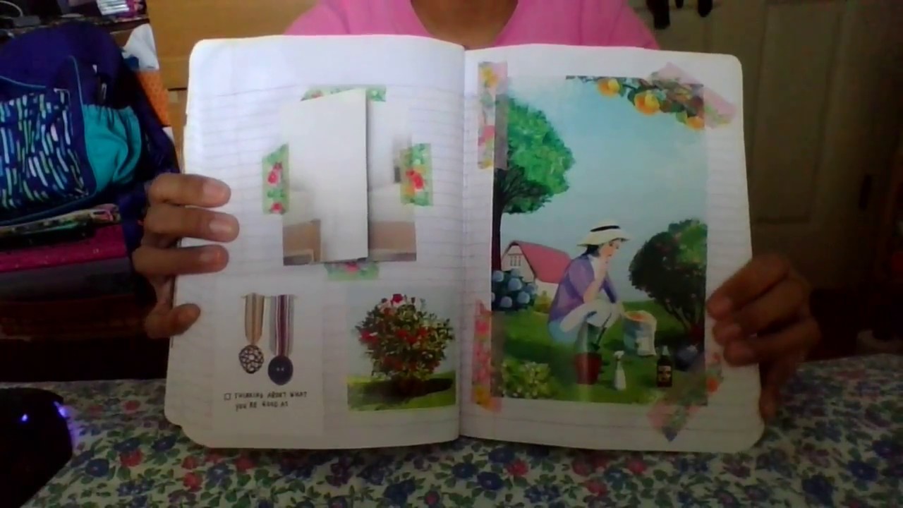 My First Composition Notebook Glue Book Part 2 YouTube