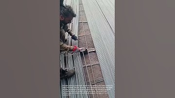 Rebar Bending and Cutting: Skilled Construction Worker Shaping Steel Bars