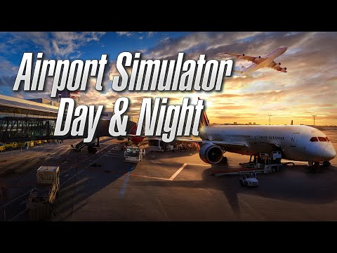 Играю на PS4 PRO в 2022 Году в Airport Simulator Day u0026 Night Стрим Первый Взгляд