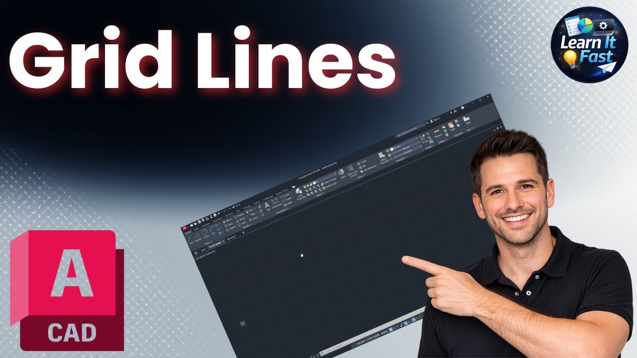 How to Enable or Disable Gridlines in AutoCAD (2026 Updated) - YouTube