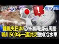 雙颱夾擊日本「恐怖暴雨撐破大阪馬路」？！京都鴨川「500年一遇洪災」整排車泡水？！ -【關鍵時刻】 張炤和
