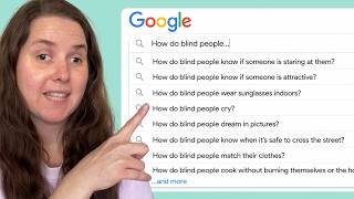 I Answered MORE of Google's Most Searched Questions About Blind People: Part 2