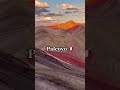 Spectacular Alternative To Vinicunca Is Palcoyo Rainbow Mountain! ⛰ #shorts #palcoyo