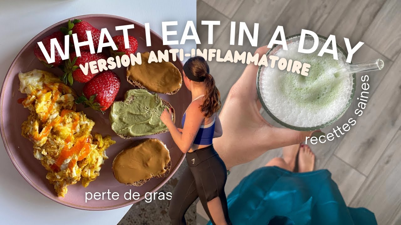 Une journée dans mon assiette : anti-inflammatoire & prise de muscle | Healthy lifestyle