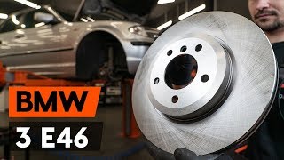 Hvordan udskiftes bremseskiver foran on BMW 3 (E46) [TUTORIAL AUTODOC]