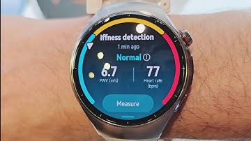 Arterial Stiffness Detection on the Huawei GT 5 Watch